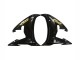 Carenado Moto Yamaha YZF R6S 2006-2009 - Negro Brillante Oro Calcomanías