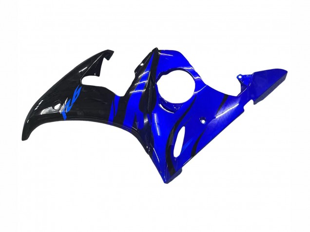 Carenado Moto Yamaha YZF R6S 2006-2009 - Azul Negro Brillante