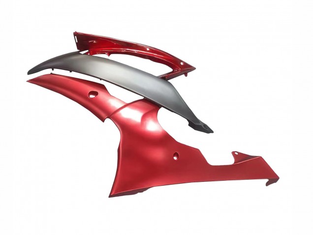 Carenado Moto Yamaha YZF 600 R6 2008-2016 - Rojo Gris