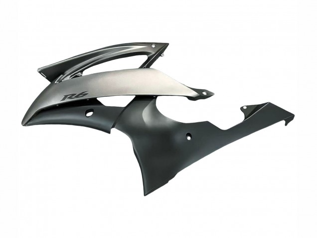 Carenado Moto Yamaha YZF 600 R6 2008-2016 - Plata Gris