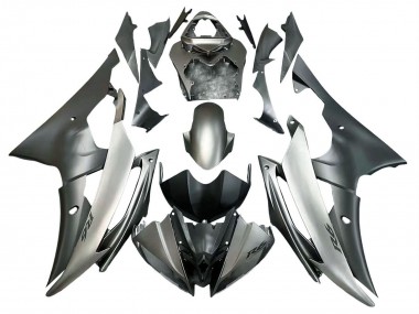 Carenado Moto Yamaha YZF 600 R6 2008-2016 - Plata Gris