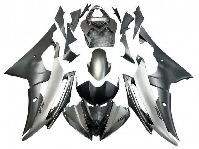 Carenado Moto Yamaha YZF 600 R6 2008-2016 - Plata Gris