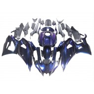 Carenado Moto Yamaha YZF R7 2021-2024 - Gradiente Azul Púrpura