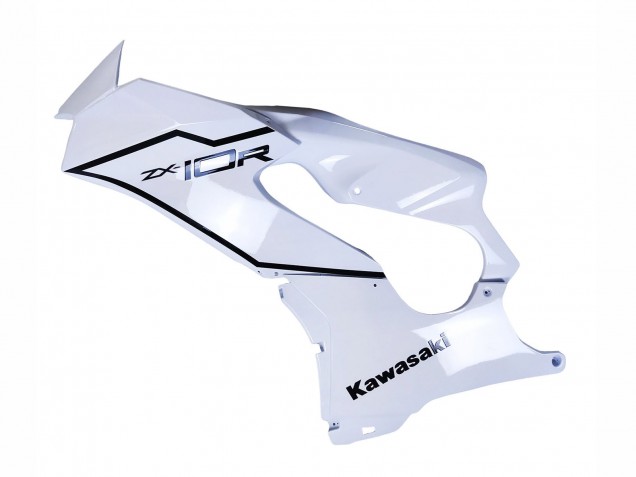 Carenado Moto Kawasaki ZX10R 2021-2025 - Blanco Negro