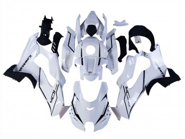 Carenado Moto Kawasaki ZX10R 2021-2025 - Blanco Negro