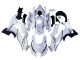 Carenado Moto Kawasaki ZX10R 2021-2025 - Blanco Negro