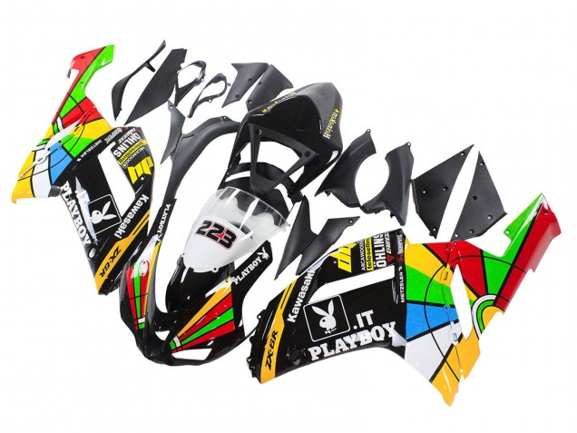 Carenado Moto Kawasaki ZX6R 2007-2008 - Vistoso Playboy 223