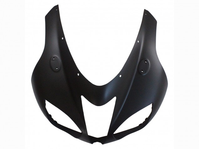 Carenado Moto Kawasaki ZX6R 2007-2008 - Negro Mate Amarillo Logo Ninja