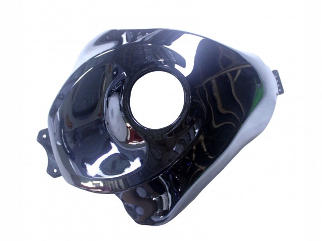 Carenado Moto Kawasaki ZX6R 2019-2022 - Negro Brillante Blanco