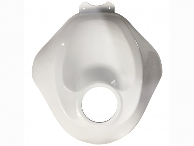 Carenado Moto Kawasaki ZX6R 2019-2022 - Blanco Negro FibraCarbono
