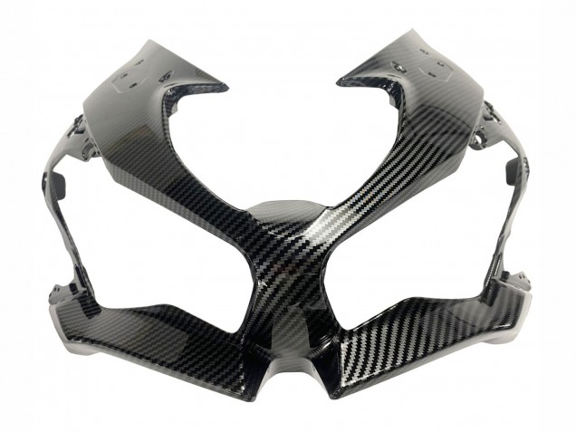 Carenado Moto Kawasaki ZX6R 2019-2022 - Blanco Negro FibraCarbono