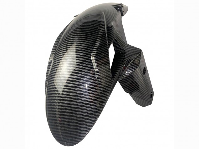Carenado Moto Kawasaki ZX6R 2019-2022 - Blanco Negro FibraCarbono