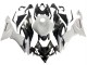 Carenado Moto Kawasaki ZX6R 2019-2022 - Blanco Negro FibraCarbono