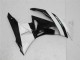 Carenado Moto Kawasaki ZX6R 2009-2012 - Negro Brillante Blanco