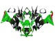 Carenado Moto Kawasaki ZX6R 2019-2022 - Verde Negro Brillante Rojo