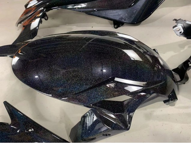 Carenado Moto Kawasaki ZX6R 2019-2022 - Negro Arcoíris