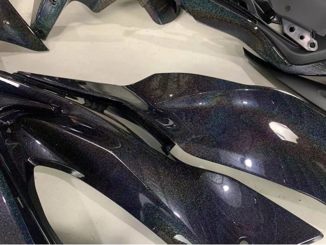 Carenado Moto Kawasaki ZX6R 2019-2022 - Negro Arcoíris