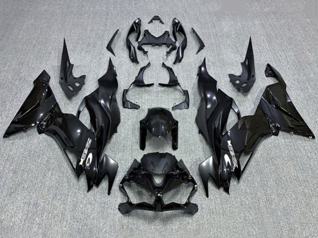 Carenados Moto Kawasaki ZX6R 2019-2022 - Negro Brillante