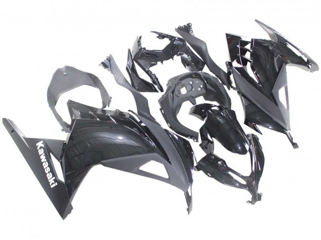 Carenado Moto Kawasaki EX300 2013-2024 - Negro Brillante