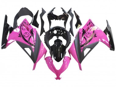 Carenado Moto Kawasaki EX300 2013-2024 - Rosa Negro