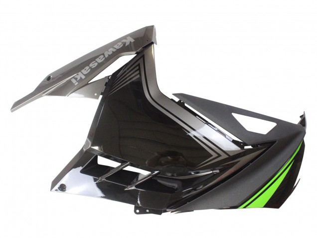 Carenado Moto Kawasaki EX300 2013-2024 - Negro Brillante Negro Mate Verde