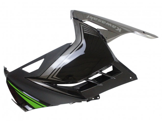 Carenado Moto Kawasaki EX300 2013-2024 - Negro Brillante Negro Mate Verde