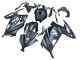Carenado Moto Kawasaki EX300 2013-2024 - Negro Mate Blanco Elf Nieve