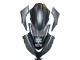 Carenado Moto Kawasaki EX300 2013-2024 - Negro Mate Blanco Elf Nieve