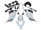 Carenado Moto Kawasaki EX300 2013-2024 - Blanco Rojo Negro