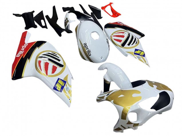 Carenado Moto Aprilia RS125 2000-2005 - Blanco Amarillo Rojo