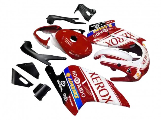 Carenado Moto Aprilia RS125 2000-2005 - Blanco Rojo Amarillo Azul Xerox