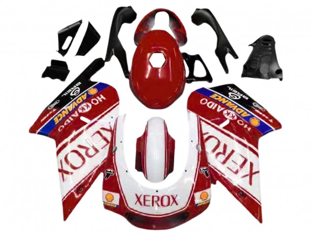 Carenado Moto Aprilia RS125 2000-2005 - Blanco Rojo Amarillo Azul Xerox