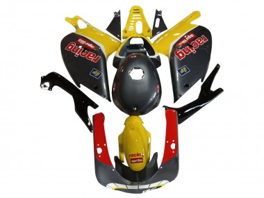 Carenado Moto Aprilia RS125 2000-2005 - Negro Amarillo Rojo