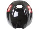 Carenado Moto Aprilia RS125 2006-2011 - Negro Brillante Rojo Blanco Calcomanía