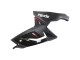 Carenado Moto Aprilia RS125 2006-2011 - Negro Brillante Rojo Blanco Calcomanía