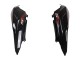 Carenado Moto Aprilia RS125 2006-2011 - Negro Brillante Rojo Blanco Calcomanía