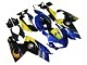 Carenado Moto Aprilia RS125 2006-2011 - Azul Amarillo Negro Tiburón