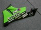 Carenado Moto Kawasaki ZX6R 2009-2012 - Verde Negro Brillante Elf Touch4 Bridgestone