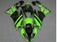 Carenado Moto Kawasaki ZX6R 2009-2012 - Verde Negro Brillante Elf Touch4 Bridgestone