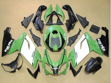Carenado Moto Aprilia RS125 2006-2011 - Verde Blanco Negro