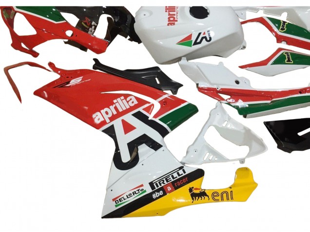 Carenado Moto Aprilia RS125 2006-2011 - Blanco Rojo Verde