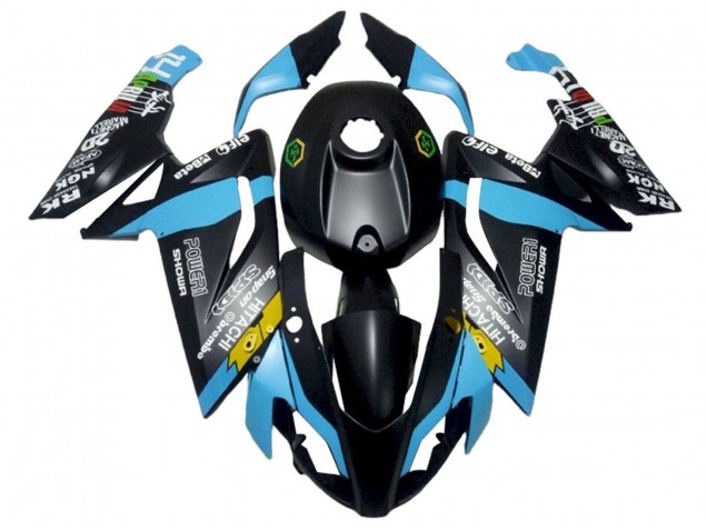 Carenado Moto Aprilia RS125 2006-2011 - Azul Claro Negro Amarillo