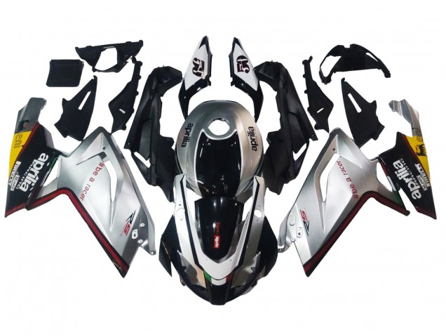 Carenado Moto Aprilia RS125 2006-2011 - Plata Negro