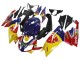 Carenado Moto Aprilia RS125 2006-2011 - Amarillo Azul Oscuro Rojo Bull
