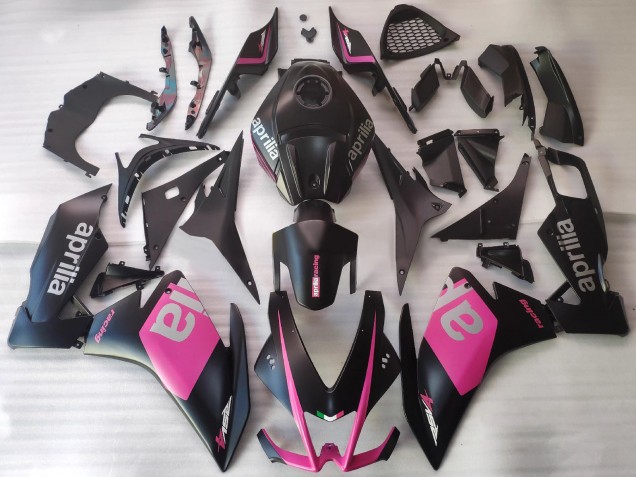 Carenado Moto Aprilia RS4 50 125 2012-2018 - Rosa Negro Mate
