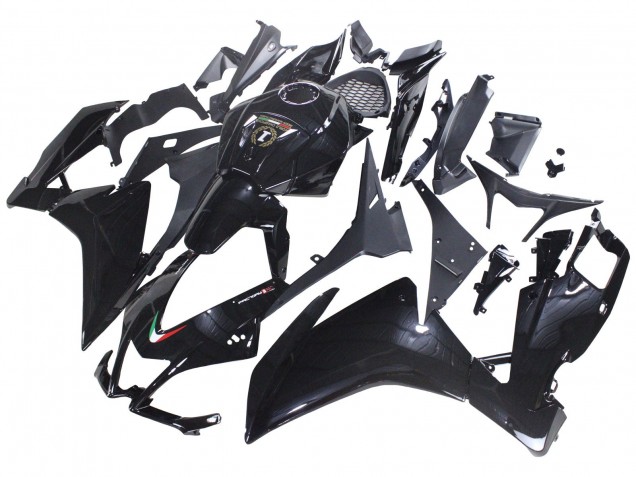 Carenado Moto Aprilia RS4 50 125 2012-2018 - Negro Brillante