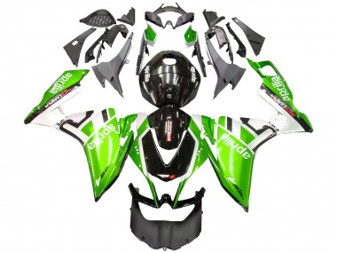 Carenado Moto Aprilia RS4 50 125 2012-2018 - Blanco Verde Negro Brillante
