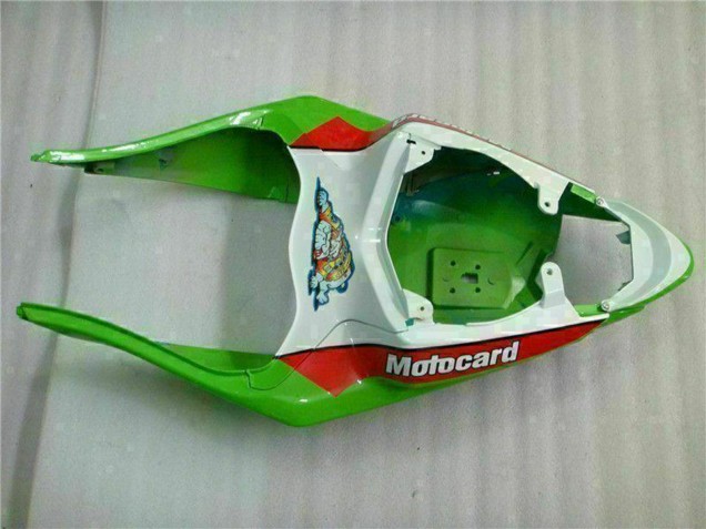 Carenado Moto Kawasaki ZX6R 2009-2012 - Verde Blanco Rojo Negro Azul Motocard