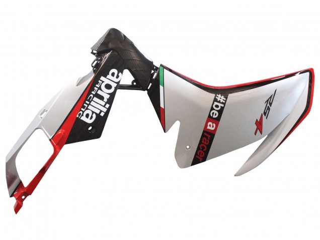 Carenado Moto Aprilia RS4 50 125 2012-2018 - Plata Rojo Negro Brillante