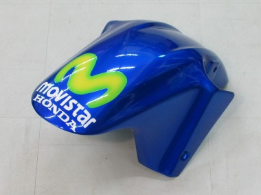 Carenado Moto Honda CBR600 F4i 2004-2007 - Azul Amarillo Verde MoviStar
